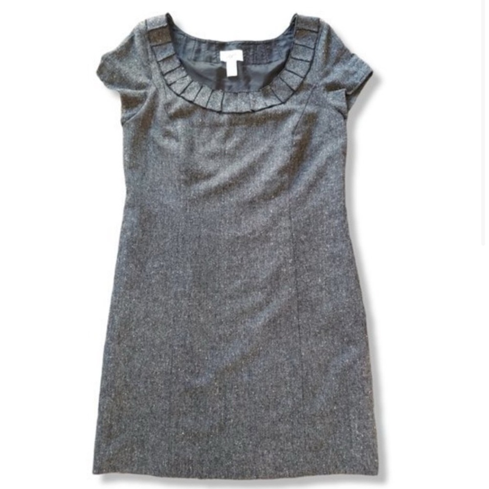 LIKE NEW - Loft Tweed Shift Dress